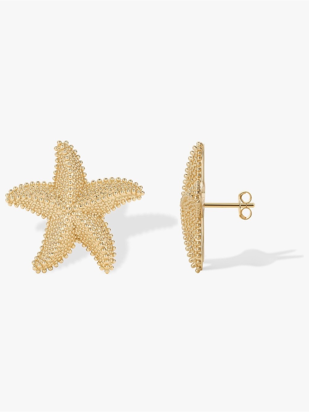 NEW🔥 14k Gold Plated Starfish Stud Earrings